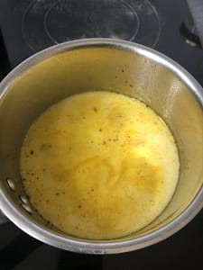 Golden Milk in de pan