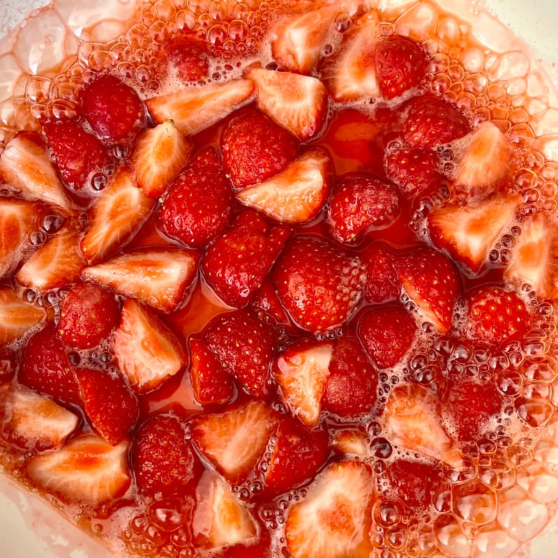 Aardbeiencompote